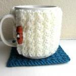 Crocheted Coaster Set of Fo..