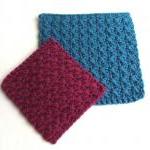 Crocheted Coaster Set of Fo..