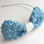 Crochet Hair Accessory Bow ..